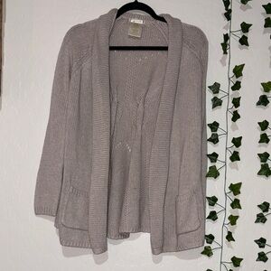Matty M Women's Cardigan in Soft Gray